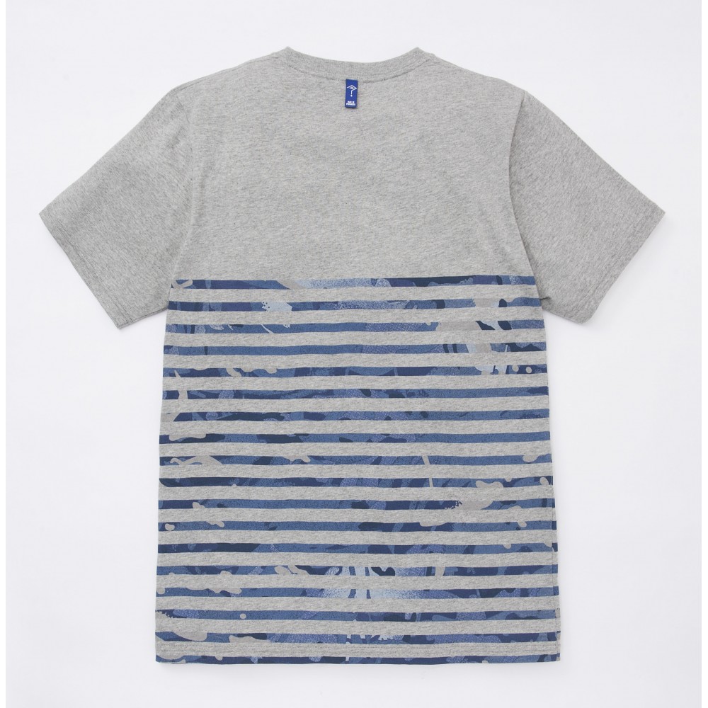 _MDCH SS Stripes Pocket T-